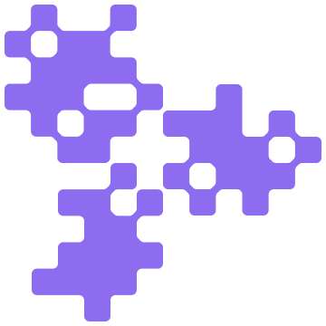 Artistic background pattern in purple